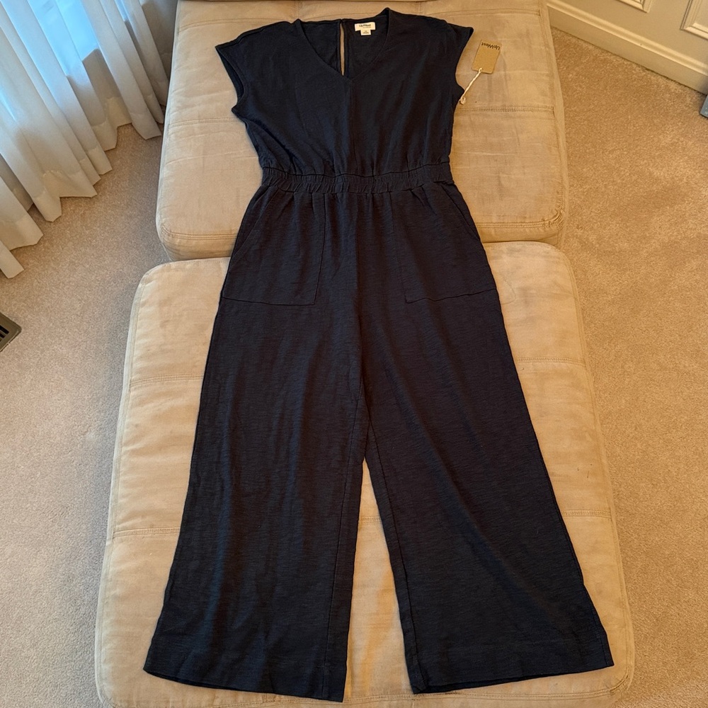 UpWest Gray Wide-Leg Jumpsuit